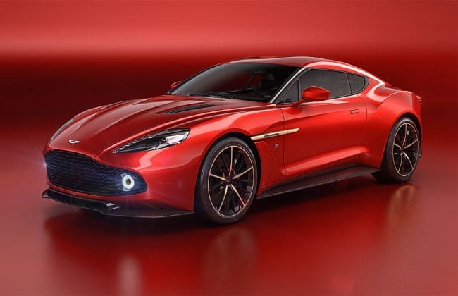 Aston Martin vanquish Zagato  -  600ps的美容！