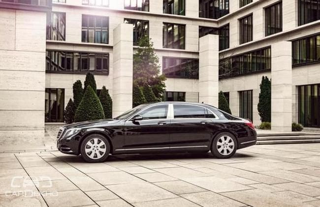 Mercedes Maybach S600 Guard于2016年3月8日在印度推出