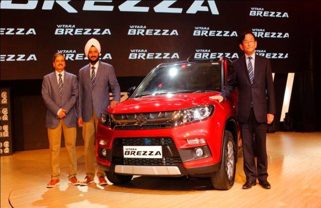 Maruti Suzuki Vitara Brezza详细的照片库