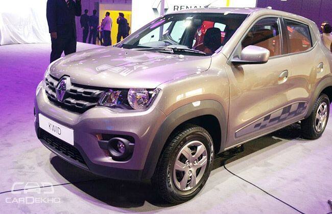 Renault Kwid 1升AMT在2016年的汽车博览会上首次亮相