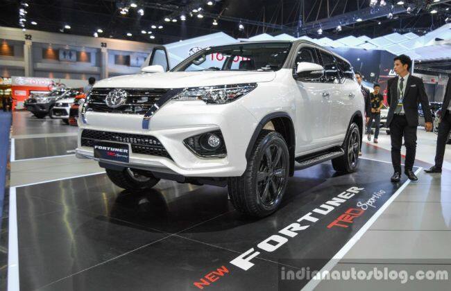 2016年丰田Fortuner Trd Sportivo在曼谷电机展