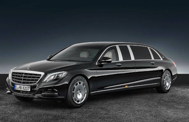 Mercedes-Maybach S600 Pullman Guard Lumo揭示了