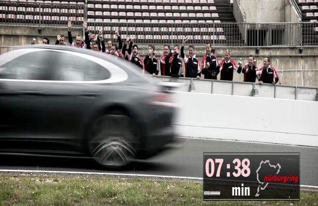 视频：2017 Porsche Panamera Turbo在Nurburgring奠定了新的纪录