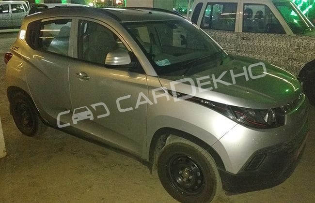 Mahindra Kuv100 CNG发现测试