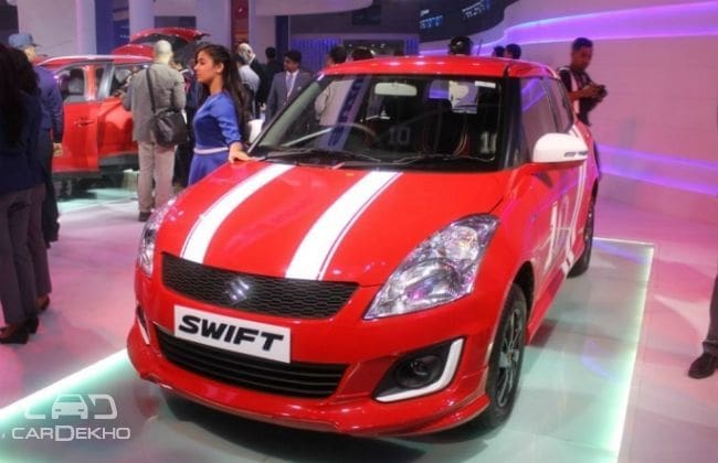 Maruti Suzuki Swift'Deca'戏弄