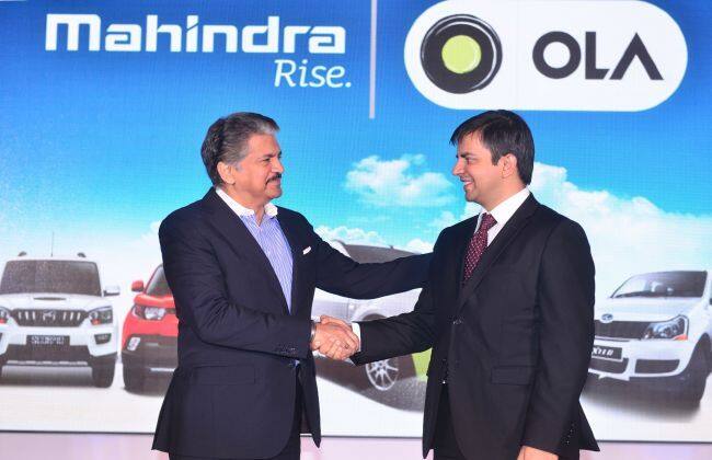 Mahindra与Ola Tie-Up瞄准40,000名司机