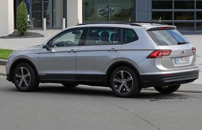 Volkswagen Tiguan XL SUV发现了