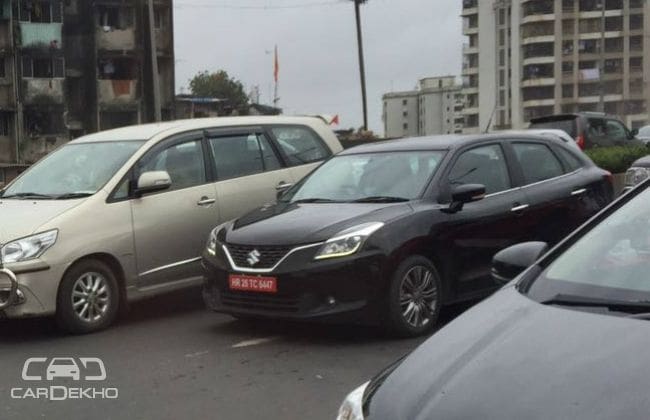 图片：Maruti继续测试Baleno Boosterjet