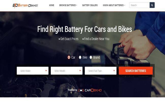 Cardekho.com推出BatteryDekho，印度唯一的汽车电池研究和发现门户