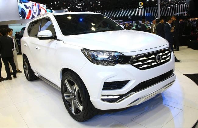 巴黎汽车展：2017年Ssangyong Rexton最终概念揭示了