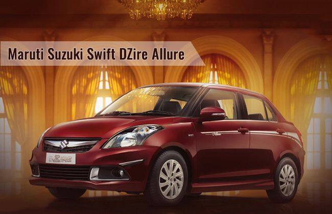 Maruti Suzuki推出Swift Dzire Allure限量版