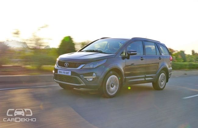 Tata Hexa Vs Tata aria：5个大差异