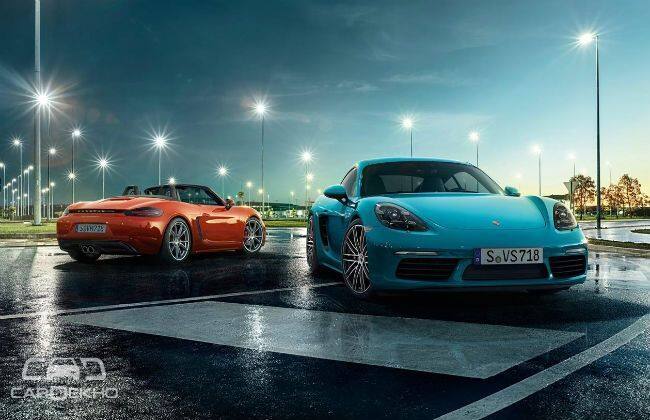 Porsche 718 Boxster和Cayman在印度正式启动