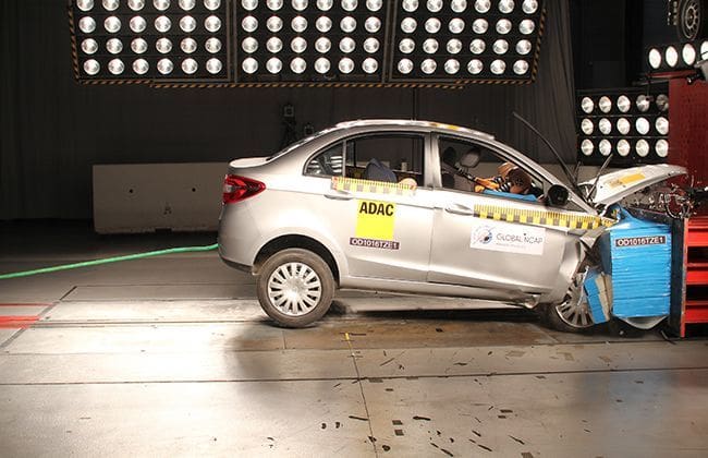 Tata热情在全球NCAP碰撞测试中得分4-星级