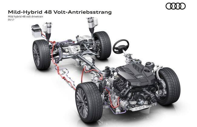Next-Gen Audi A8以温和的混合动力驱动器为标准
