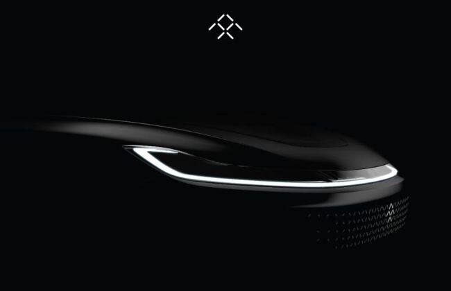 法拉第未来戏弄其第一辆生产车; 2017年1月3日亮相