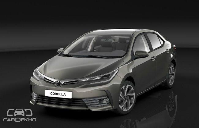 丰田可能会在下个月推出Corolla Altis Facelift