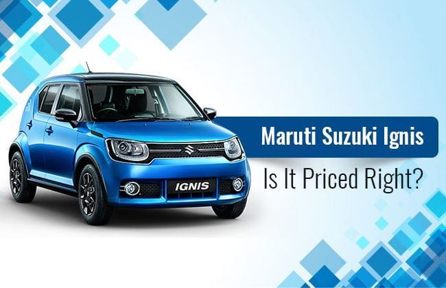 Maruti Suzuki Ignis  - 它的价格是正确的吗？