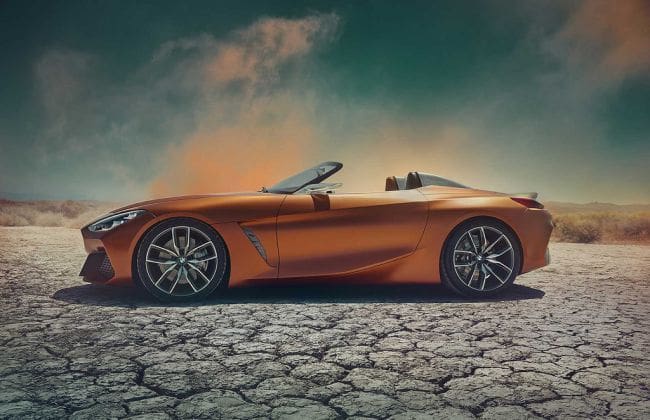 BMW Z4跑车概念揭开;生产可能会开始明年