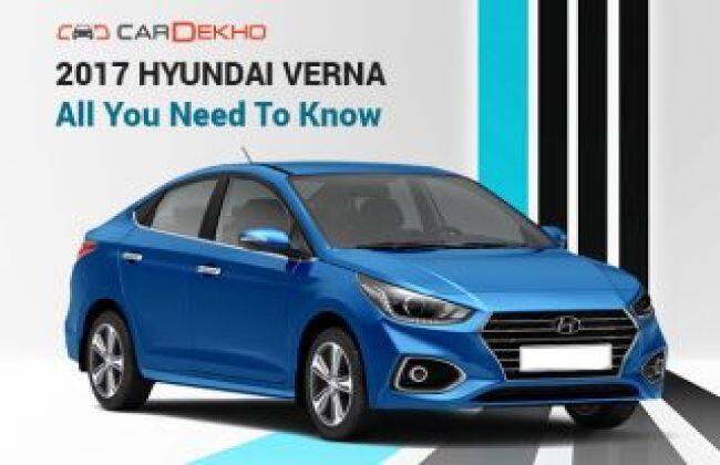 2017 Hyundai Verna：所有你必须知道的