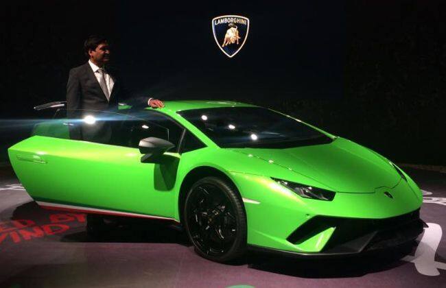 Lamborghini Huracan Performante于3.97亿卢比推出