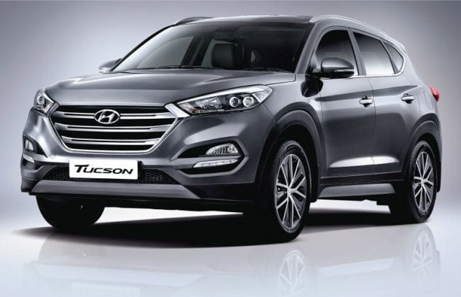 Hyundai Tucson柴油4WD于25.19万卢比推出