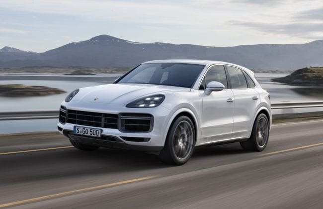 550PS第三，Gen Porsche Cayenne Turbo正在前往印度