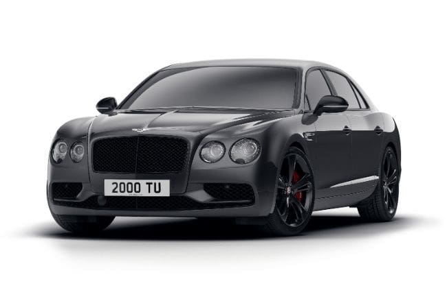 Bentley飞行Spur V8 S Black Edition亮相