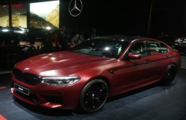 全新的BMW M5在印度推出1.43亿卢比