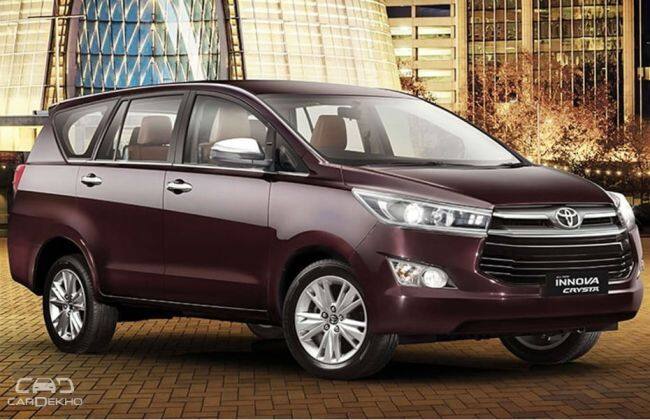 丰田Innova Crysta加入ETIOS和Corolla在它的驱动器中的竞选活动