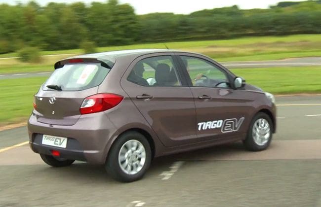 Tata Motors展示了Tiago EV