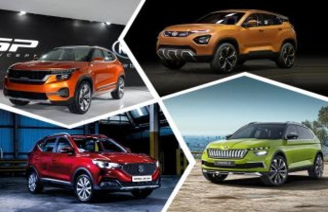 8即将推出的现代克里特竞争对手：KIA SP，MG SUV，TATA H5X，Skoda Vision X，VW T-Cross＆More