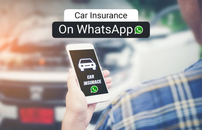 现在在Whatsapp上提供您的汽车保险单