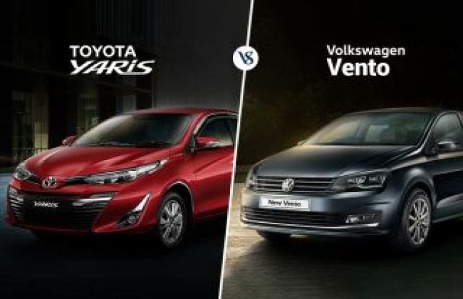 丰田Yaris VS Volkswagen Vento：规格比较