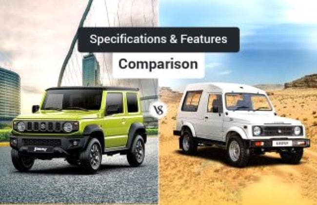 Suzuki Jimny VS Maruti Gypsy：规格和特点比较