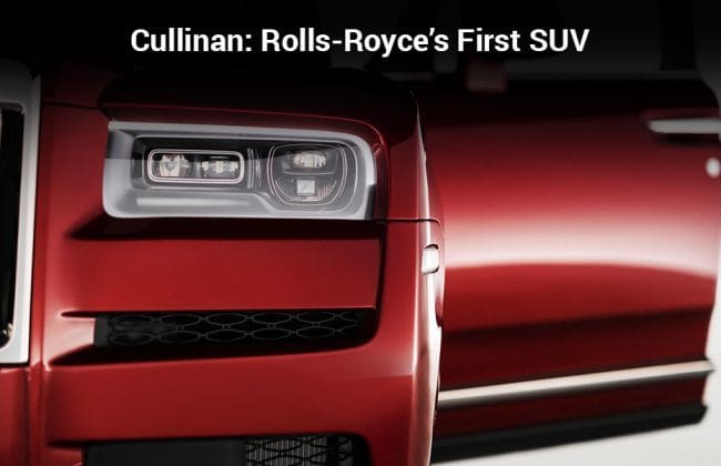 Rolls-Royce Cullinan：世界上最奢华的SUV亮相