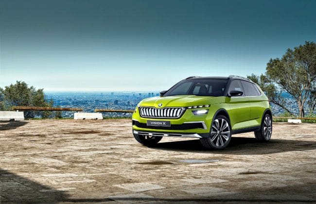 Skoda的Vision X预览Creta-rivaling Compact SUV