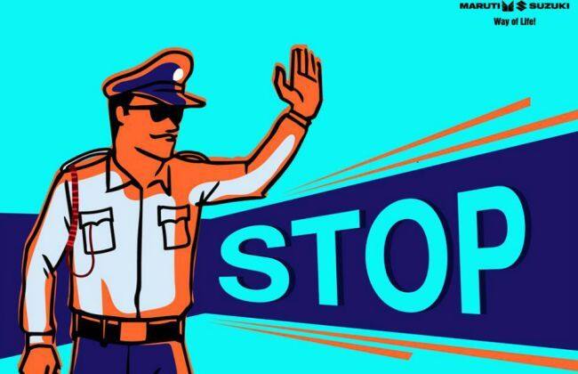 Maruti Suzuki和德里警方致手介绍交通安全管理系统