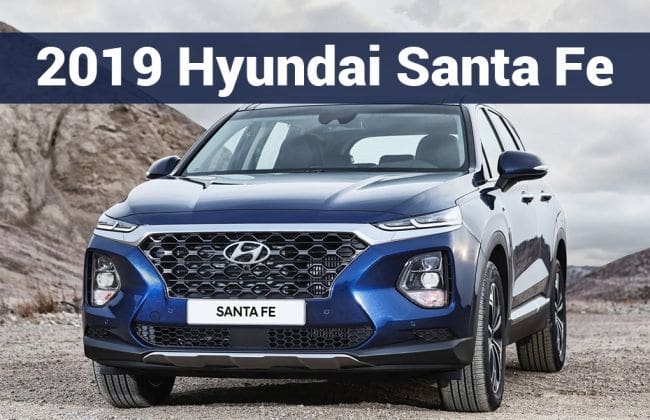 2019 Hyundai Santa Fe：所有你需要了解幸运，努力竞争对手