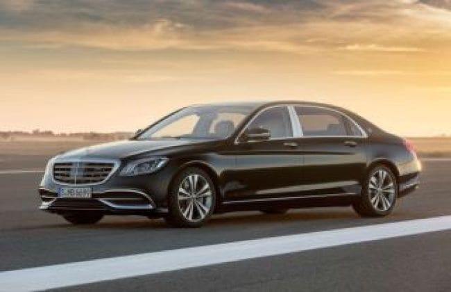 Mercedes-Maybach S 650在2018卢比的Auto Expo推出