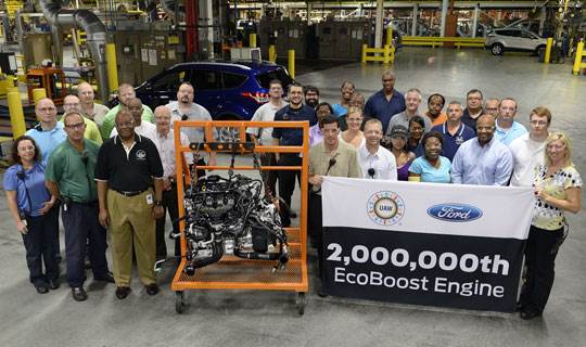 福特建造了两百万eCoboost引擎