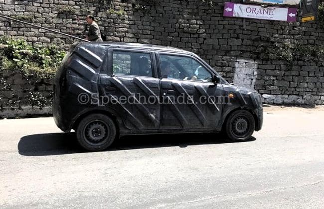 新的Maruti Wagonr Spied测试