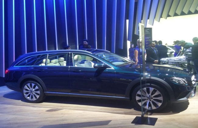 梅赛德斯 - 奔驰电子级全形在2018年的汽车博览会上透露