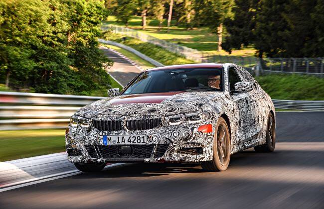 2019 BMW 3系列在纽尔格林进行耐久性测试