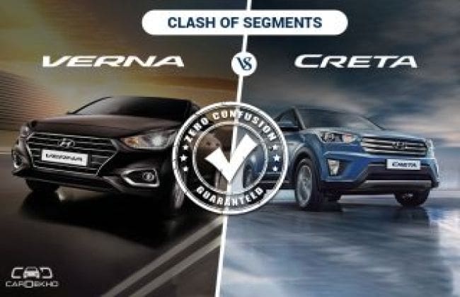 细分的冲突：现代Verna vs Hyundai Creta-哪一个购买？