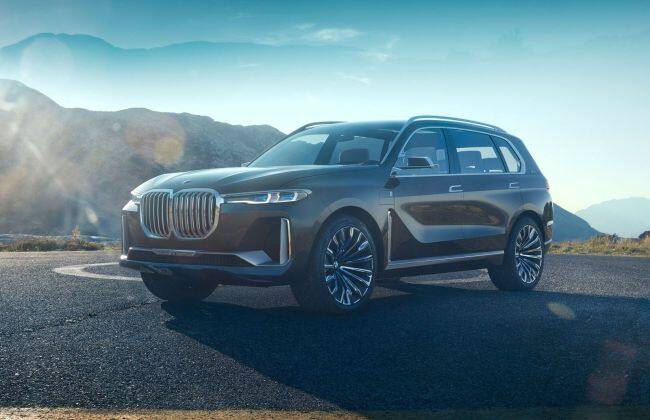 BMW X7专利图片泄露;将竞争梅赛德斯 - 奔驰GLS