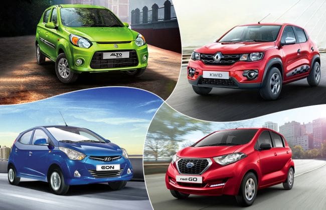 Maruti Alto，Hyundai Eon，Renault KWID销售下降于2018年6月