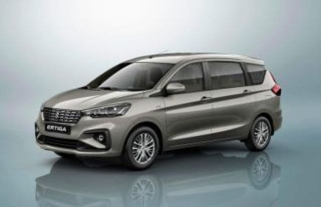 2018 Maruti铃木Eartiga通过Nexa陈列室零售