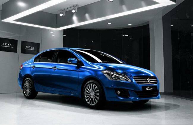 Maruti Ciaz Outsells丰田Yaris，2018年5月的本田市现代Verna