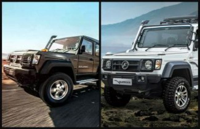 Force Gurkha Xtreme VS XPlorer：规格比较